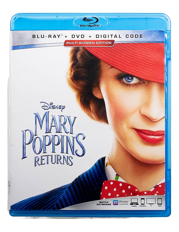 Mary Poppins returns - DVD/Blu-ray - DVD-elokuvat - 10105494757 - 0