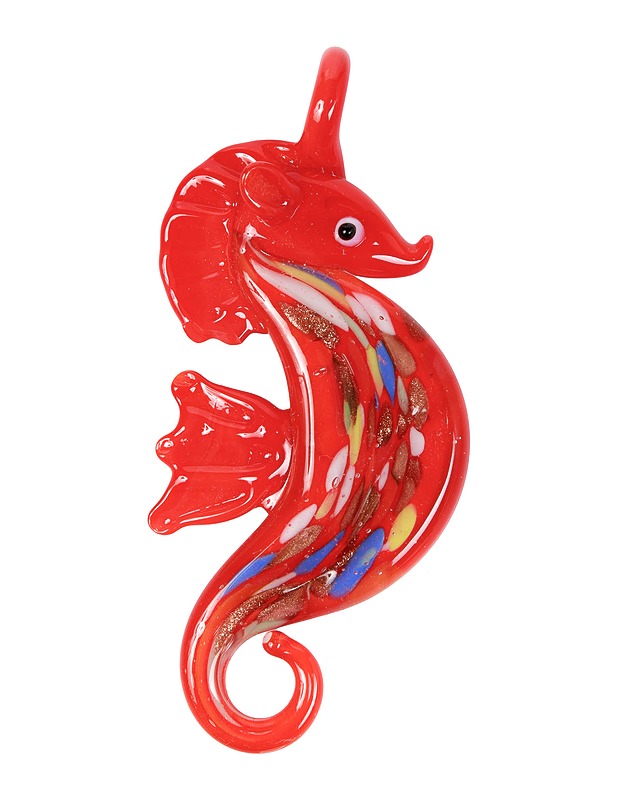 Lasinen merihevonen amuletti - Askartelu - 10105494830 - 0