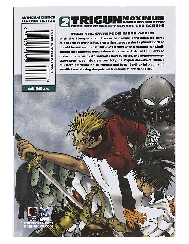 Trigun Maximum Volume 2 : Death Blue - Yasuhiro Nightow - Sarjakuvat - 10105494834 - 1