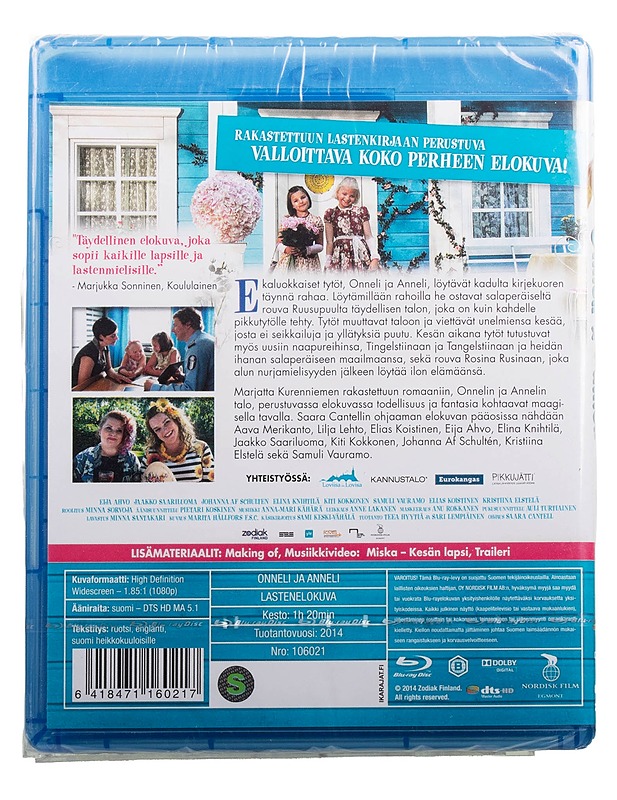 Onneli ja Anneli - Blu-Ray - Blu-ray-levyt - 10105494863 - 1