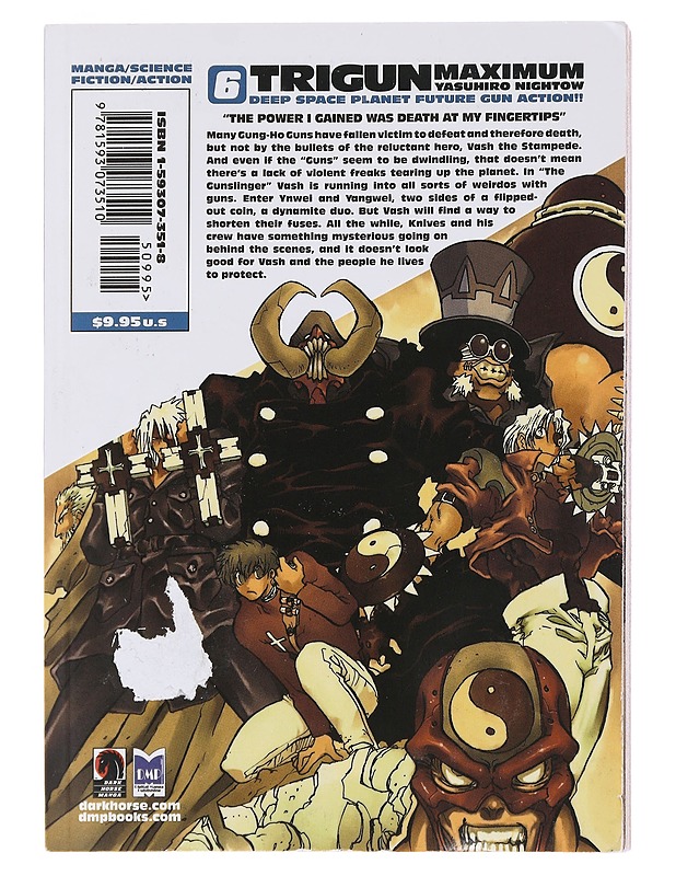 Trigun Maximum Volume 6 : The Gunslinger - Yasuhiro Nightow - Sarjakuvat - 10105494878 - 1