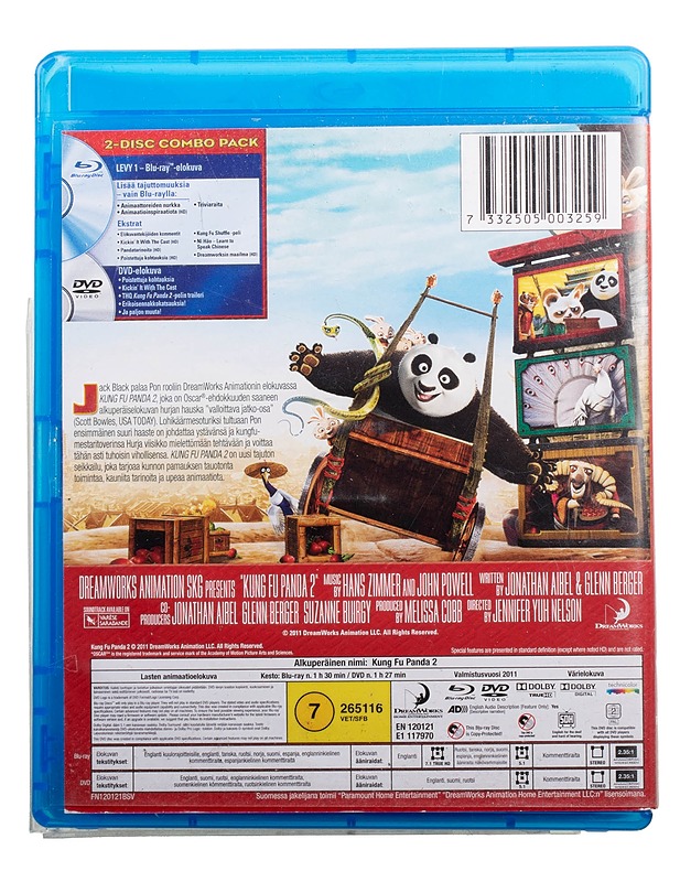 Kung Fu Panda - DVD/Blu-ray - DVD-elokuvat - 10105494918 - 1