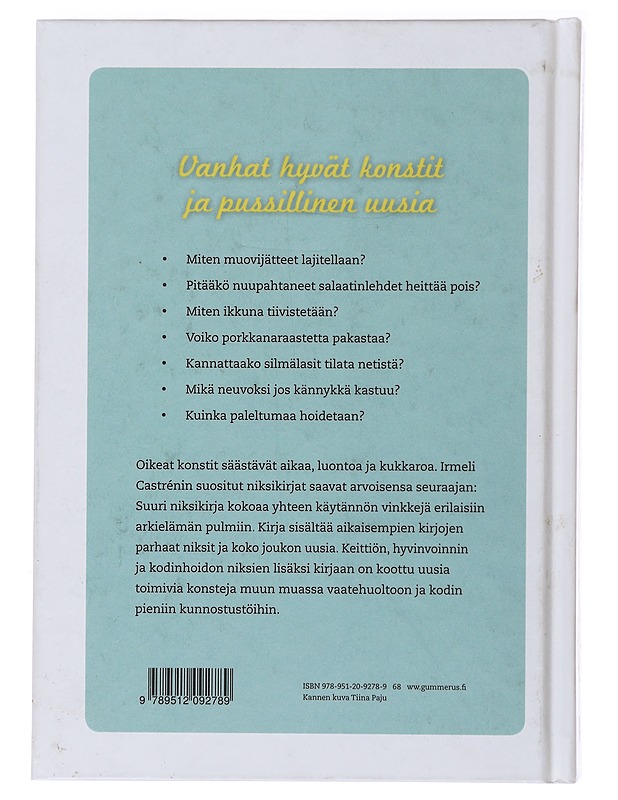 Suuri niksikirja - Castrén, Irmeli - Tietokirjat ja oppaat - 10105494925 - 1