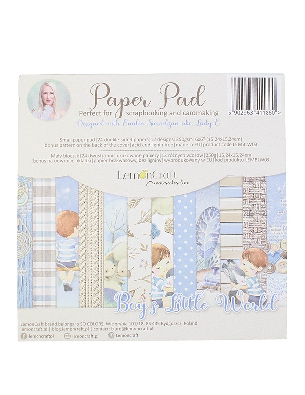 LEMONCRAFT Paper Pad kuviopaperi - Askartelu - 10105494946 - 0