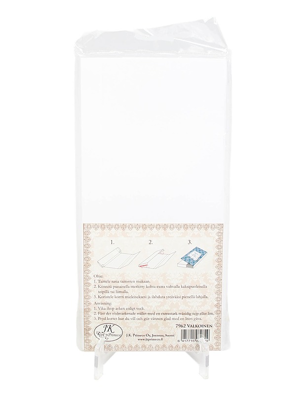 JK PRIMECO rasiakorttipohja suklaalevylle - Askartelu - 10105494973 - 1
