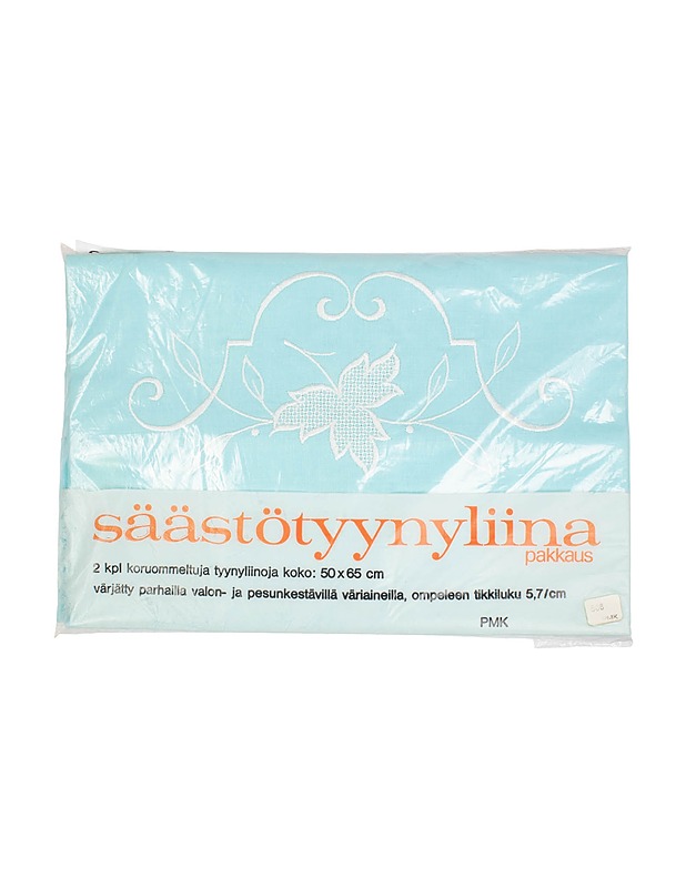 SÄÄSTÖTYYNYLIINA pakkaus, 2 kpl koruommeltuja tyynyliinoja, 50x60 cm - Liinavaatteet - 10105494986 - 0