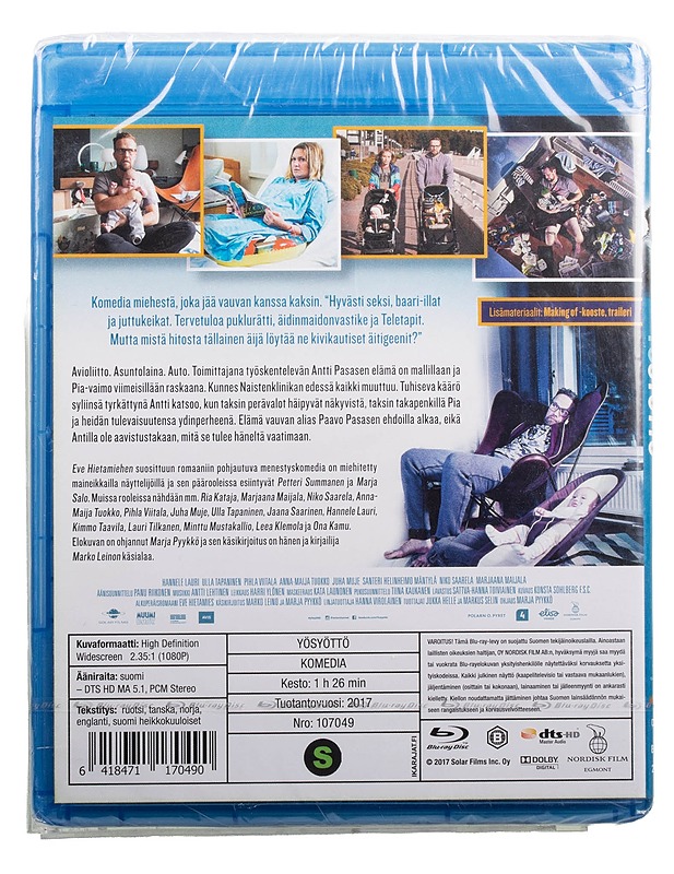 Yösyöttö - Blu-Ray - Blu-ray-levyt - 10105495000 - 1