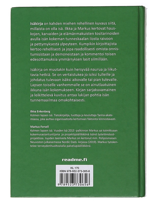 Isäkirja - Enkenberg, Ilkka - Elämäkerrat ja muistelmat - 10105495009 - 1
