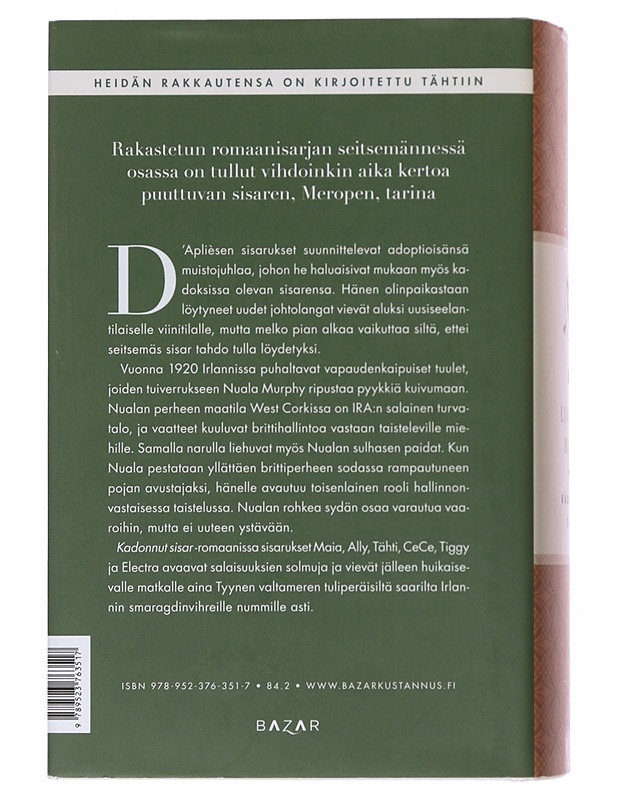 Kadonnut - Lucinda Riley - Romaanit ja novellit - 10105495060 - 1