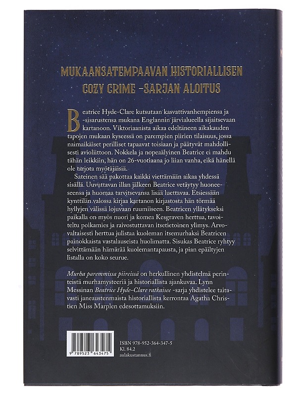 Murha paremmissa piireissä - Lynn Messina - Jännitys ja dekkarit - 10105495138 - 1