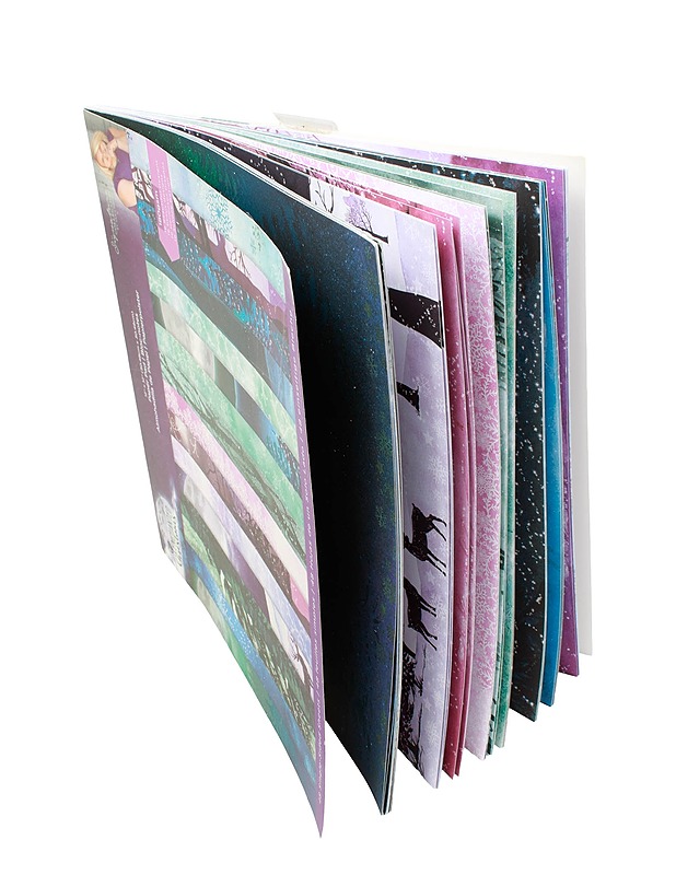 ENCHANTED Christmas Paper Pad kuviopaperi - Askartelu - 10105495173 - 1