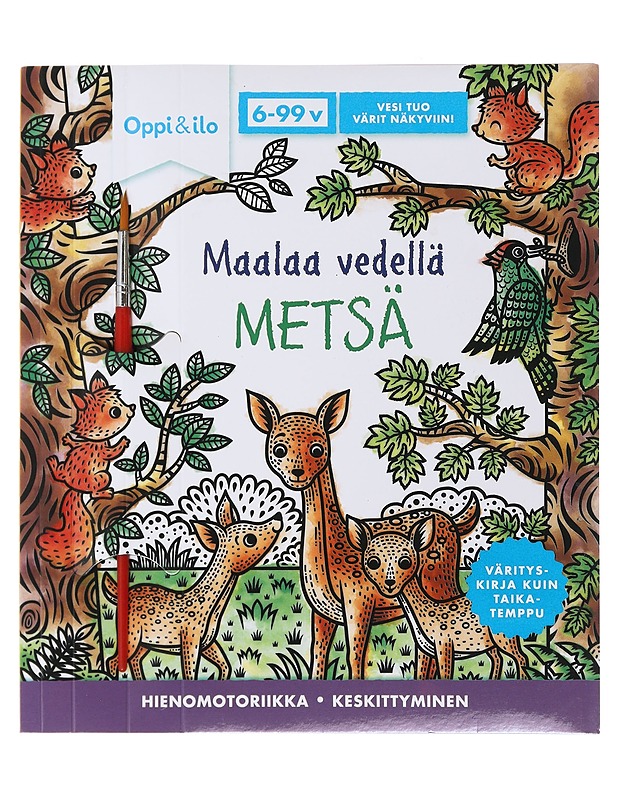Maalaa vedellä metsä - Brenda , Cole ; Frederica Iossa  - Lastenkirjat - 10105495210 - 0