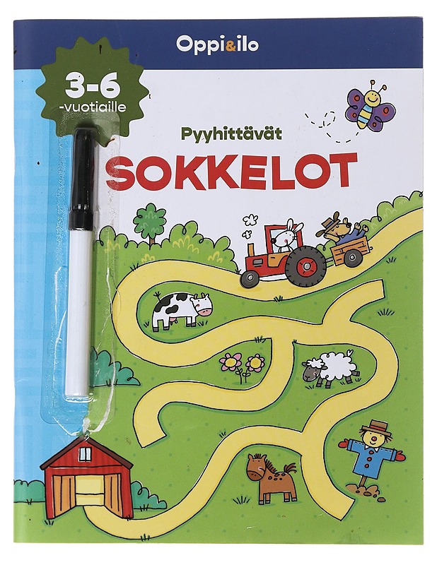Pyyhittävät sokkelot  - Lastenkirjat - 10105495219 - 0