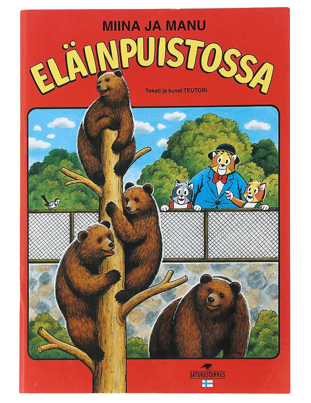 Miina ja Manu eläinpuistossa - Teutori  - Lastenkirjat - 10105495236 - 0