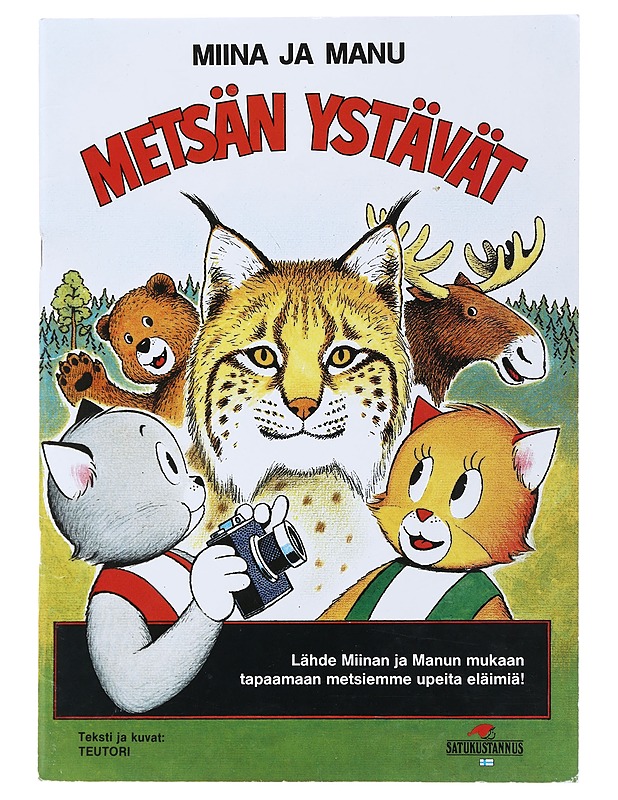 Miina ja Manu metsän ystävät - Teutori  - Lastenkirjat - 10105495242 - 0