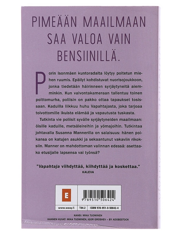 Vapahtaja - Tuomainen , Arttu  - Romaanit ja novellit - 10105495334 - 1
