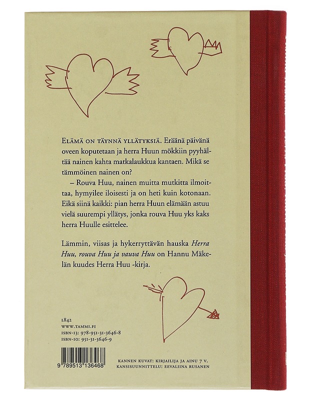 Herra Huu, rouva Huu ja vauva Huu - Mäkelä, Hannu - Lastenkirjat - 10105495335 - 1