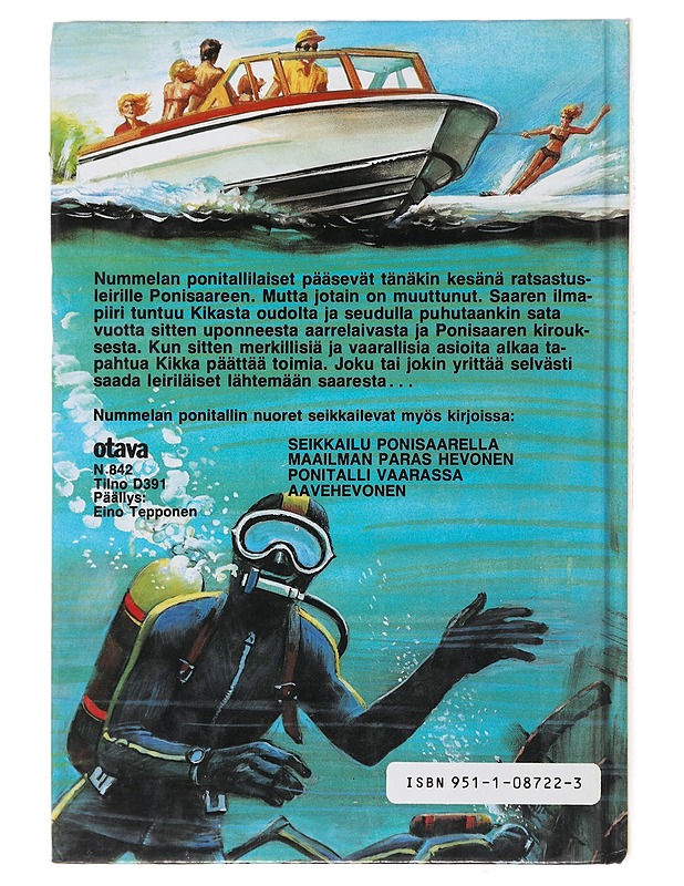 Ponisaaren kirous - Merja Jalo - Nuorten kirjat - 10105495339 - 1