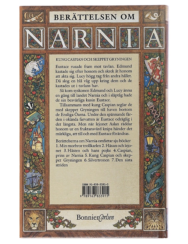 Kung Kaspian och Skeppet Gryningen - C.S. Lewis - Romaanit ja novellit - 10105495407 - 1