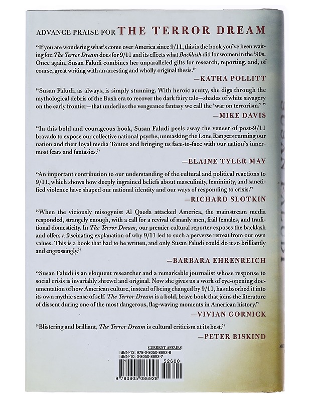 The terror dream - Susan Faludi - Historiakirjat - 10105495449 - 1