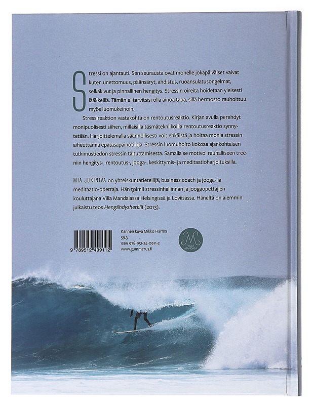 Stressin luomuhoito - Mia Jokiniva - Kirja lahjaksi - 10105495470 - 1