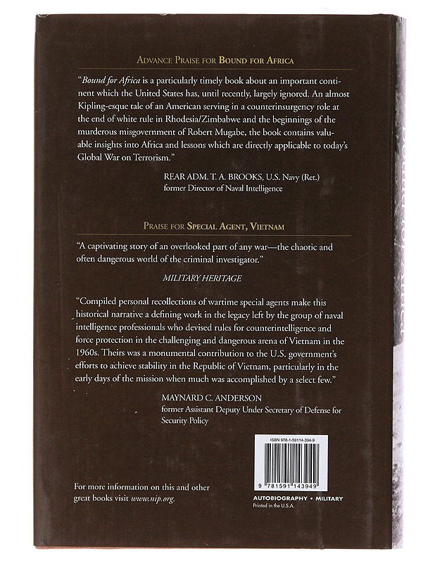 Bound for Africa - Douglass H. Hubbard Jr. - Historiakirjat - 10105495475 - 1