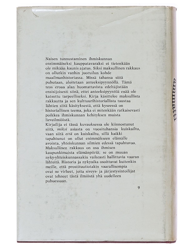 Maailman vanhin ammatti - Lujo Bassermann - Historiakirjat - 10105495481 - 1