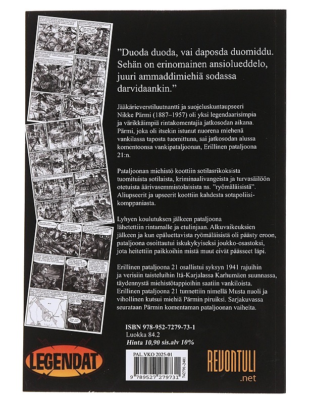 Nikke Pärmi : mustan nuolen tarina - Tiainen, Marko - Sarjakuvat - 10105495487 - 1