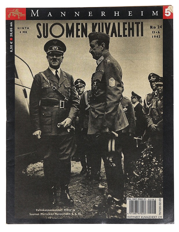 Suomen Kuvalehti näköispainos N:o 24 1942 - Lehdet - 10105495491 - 0