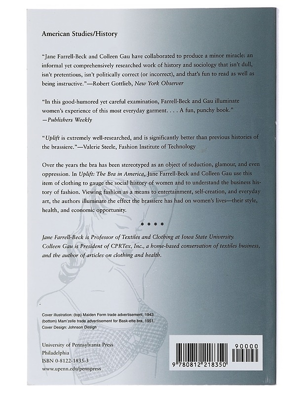 Uplift: The Bra in America - Farrell-Beck, Jane; Gau, Colleen - Tietokirjat ja oppaat - 10105495499 - 1
