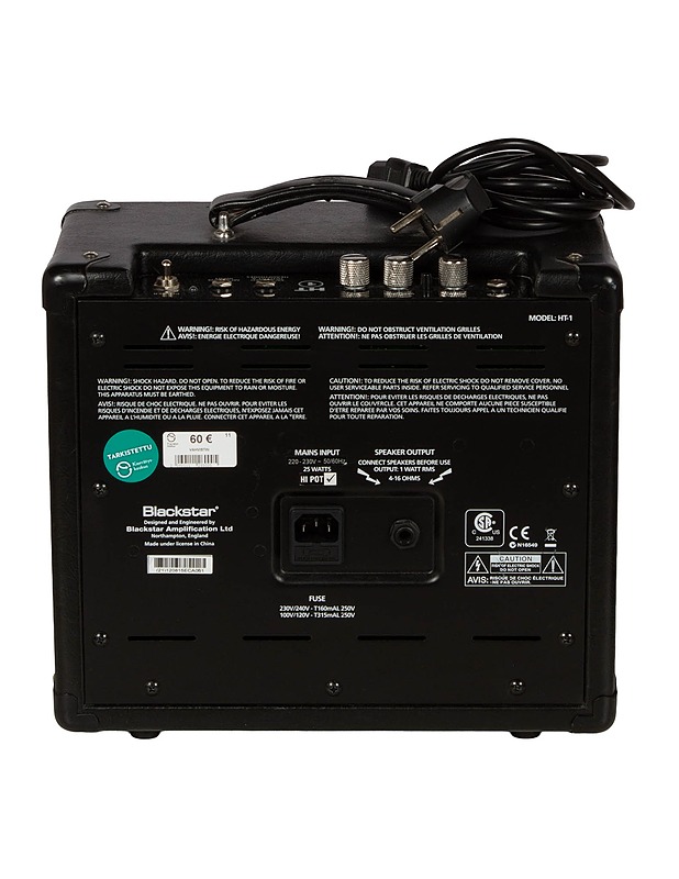 BLACKSTAR HT-1 -kitaravahvistin   - Vahvistimet ja soitintarvikkeet - 10105495546 - 2