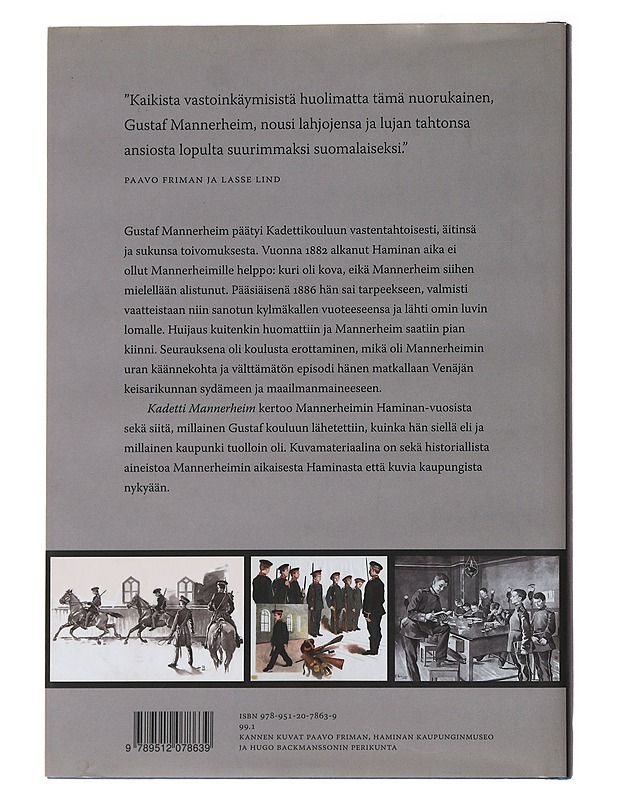 Kadetti Mannerheim - Friman, Paavo - Elämäkerrat ja muistelmat - 10105495554 - 1