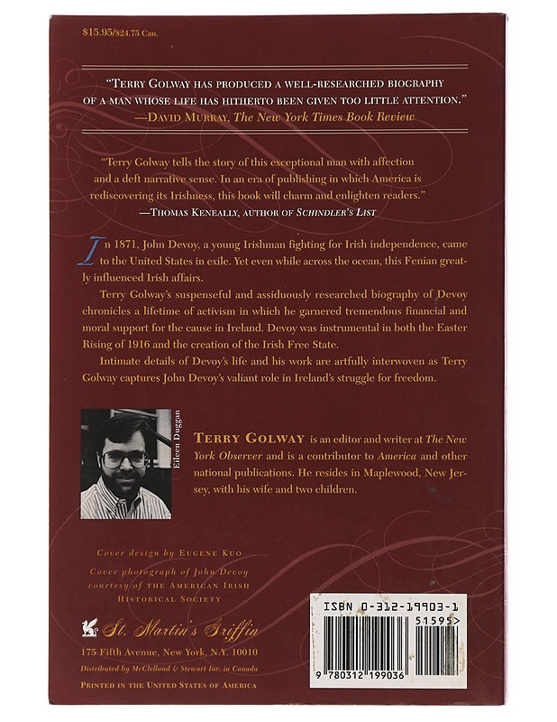 Irish Rebel - Terry Golway - Elämäkerrat ja muistelmat - 10105495573 - 1