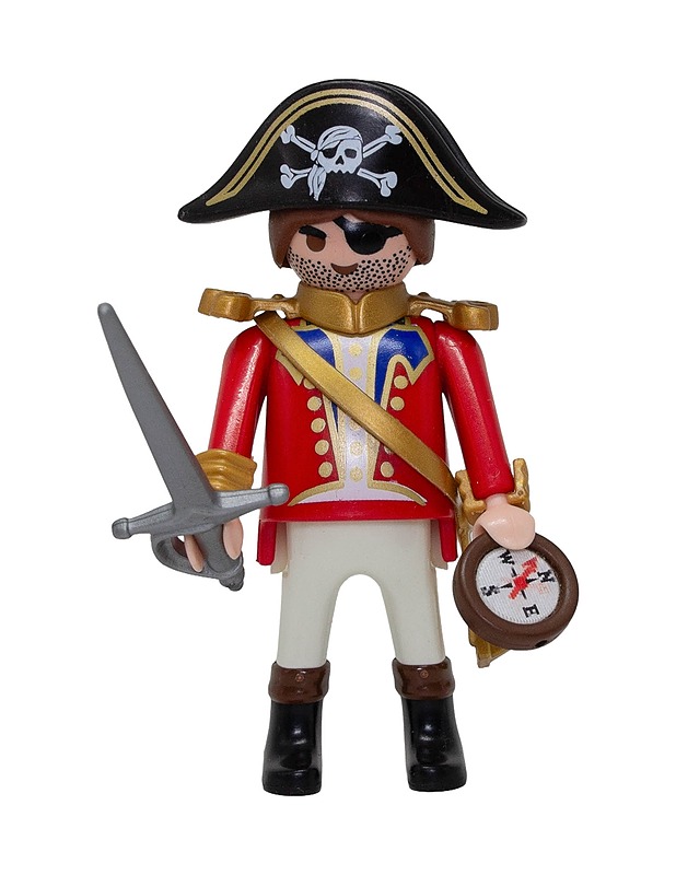 PLAYMOBIL merirosvokapteeni - Lasten lelut - 10105495586 - 0