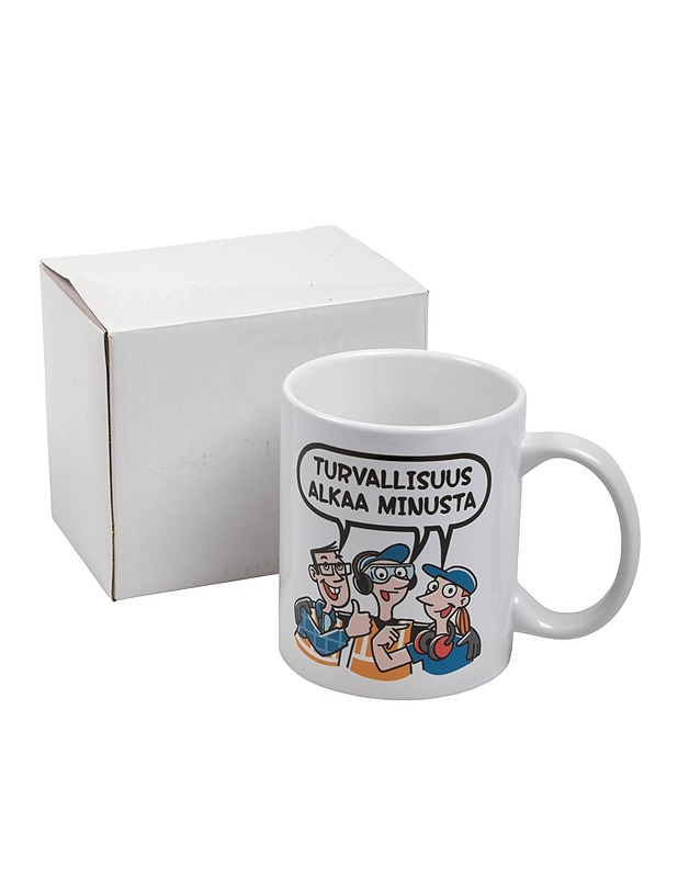 Turvallisuus alkaa minusta -muki - Mukit ja kahvikupit - 10105495588 - 0