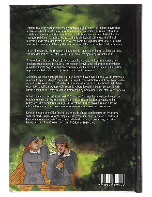 Lottalauluja - Törmälä, Jouko - Musiikki- ja elokuvakirjat - 10105495592 - 1