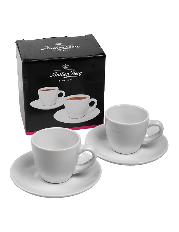 ANTHON BERG espresso-kupit ja aluslautaset - Mukit ja kahvikupit - 10105495595 - 0