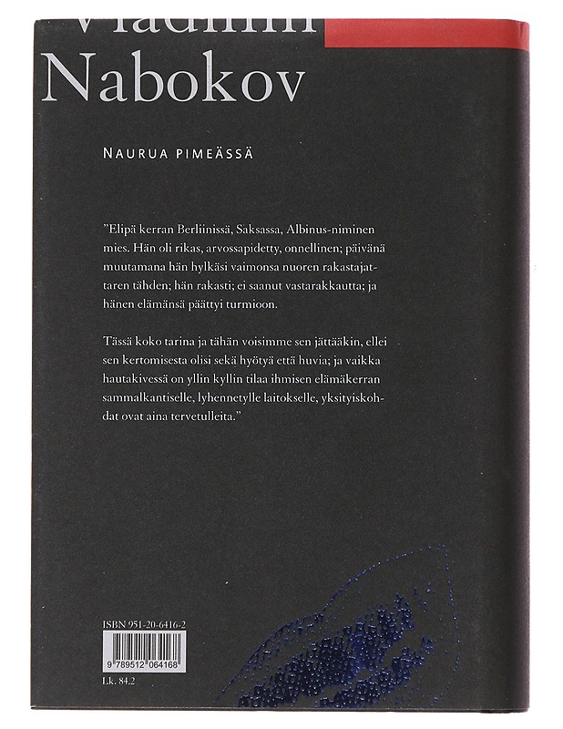 Naurua pimeässä - Nabokov, Vladimir - Romaanit ja novellit - 10105495610 - 1