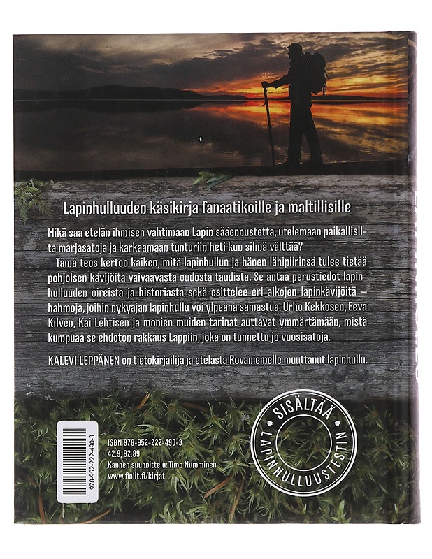 Lapinhullu : tarinoita Lappiin rakastuneista - Kalevi Leppänen - Elämäkerrat ja muistelmat - 10105495636 - 1