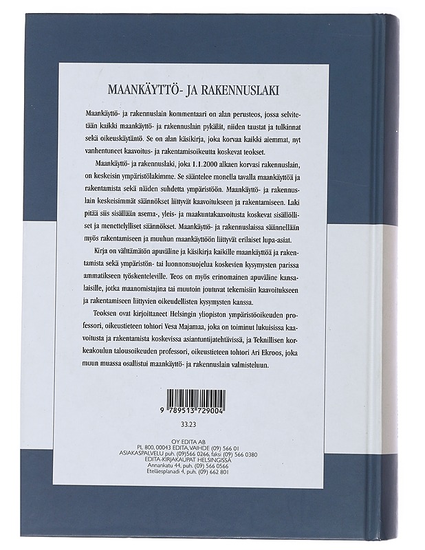 Maankäyttö- ja rakennuslaki - Ekroos, Ari - Tietokirjat ja oppaat - 10105495664 - 1