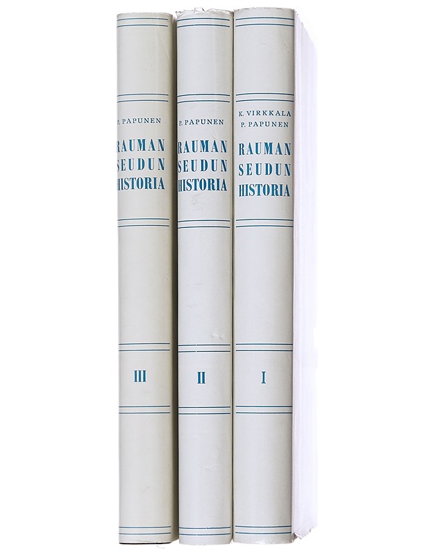 Rauman seudun historia I-III - K. Virkkala - Historiakirjat - 10105495677 - 1