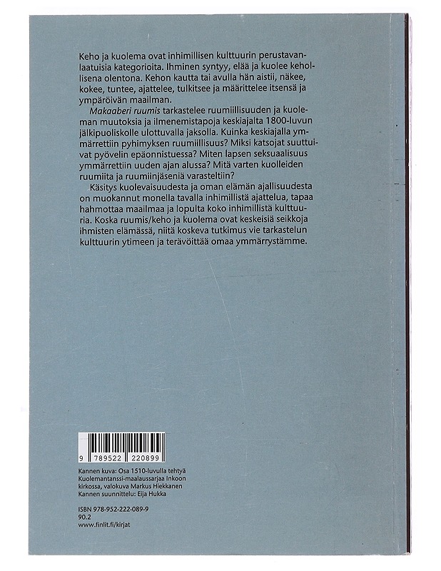 Makaaberi ruumis - Eilola, Jari - Historiakirjat - 10105495689 - 1