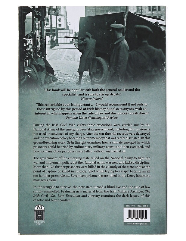 The Irish Civil War - Enright, Sean - Historiakirjat - 10105495683 - 1