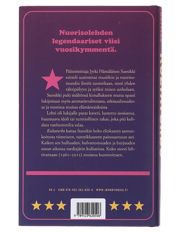 Kultaturbo : Suosikki-lehden tarina - Friman, Laura - Elämäkerrat ja muistelmat - 10105495753 - 1