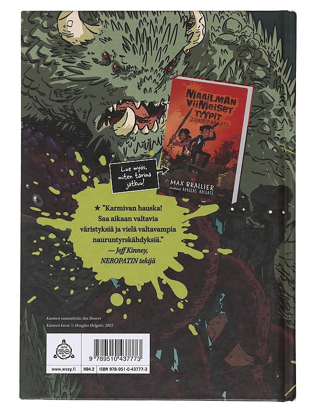 Maailman viimeiset tyypit. 1 - Brallier, Max - Lastenkirjat - 10105495760 - 1