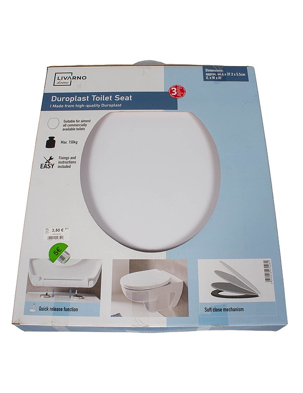 LIVARNO Duroplast wc-istuin - Muut sisustustavarat - 10105495764 - 1