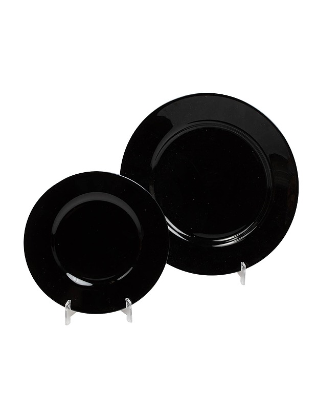 ARCOROC Directoire Noir astiasto, 20 osaa - Lautaset ja kulhot - 10105495772 - 3