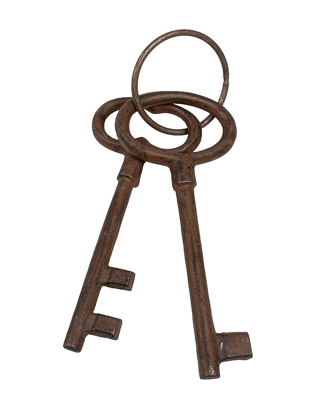 Rauta-avaimet, 2 kpl - Muut sisustustavarat - 10105495805 - 1