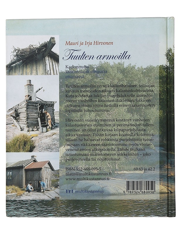 Tuulten armoilla - Irja Hirvonen, Mauri - Historiakirjat - 10105495815 - 1