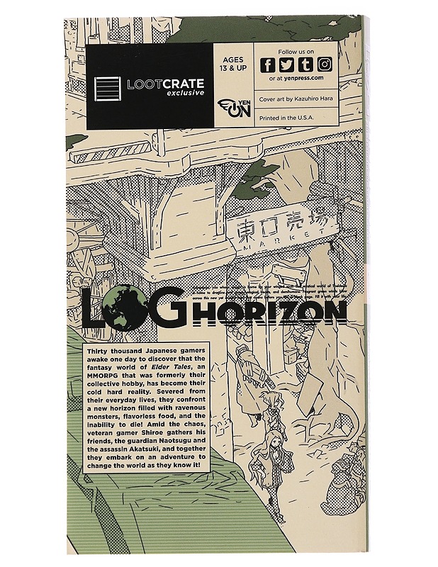 Log Horizon 1: The Beginning of Another World - Touno, Mamare - Fantasia- ja scifi - 10105495811 - 1